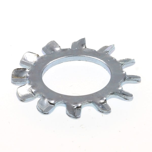 Prime-Line External Tooth Lock Washer, For Screw Size 1/4 in Steel, Zinc Plated Finish, 50 PK 9083217 - main